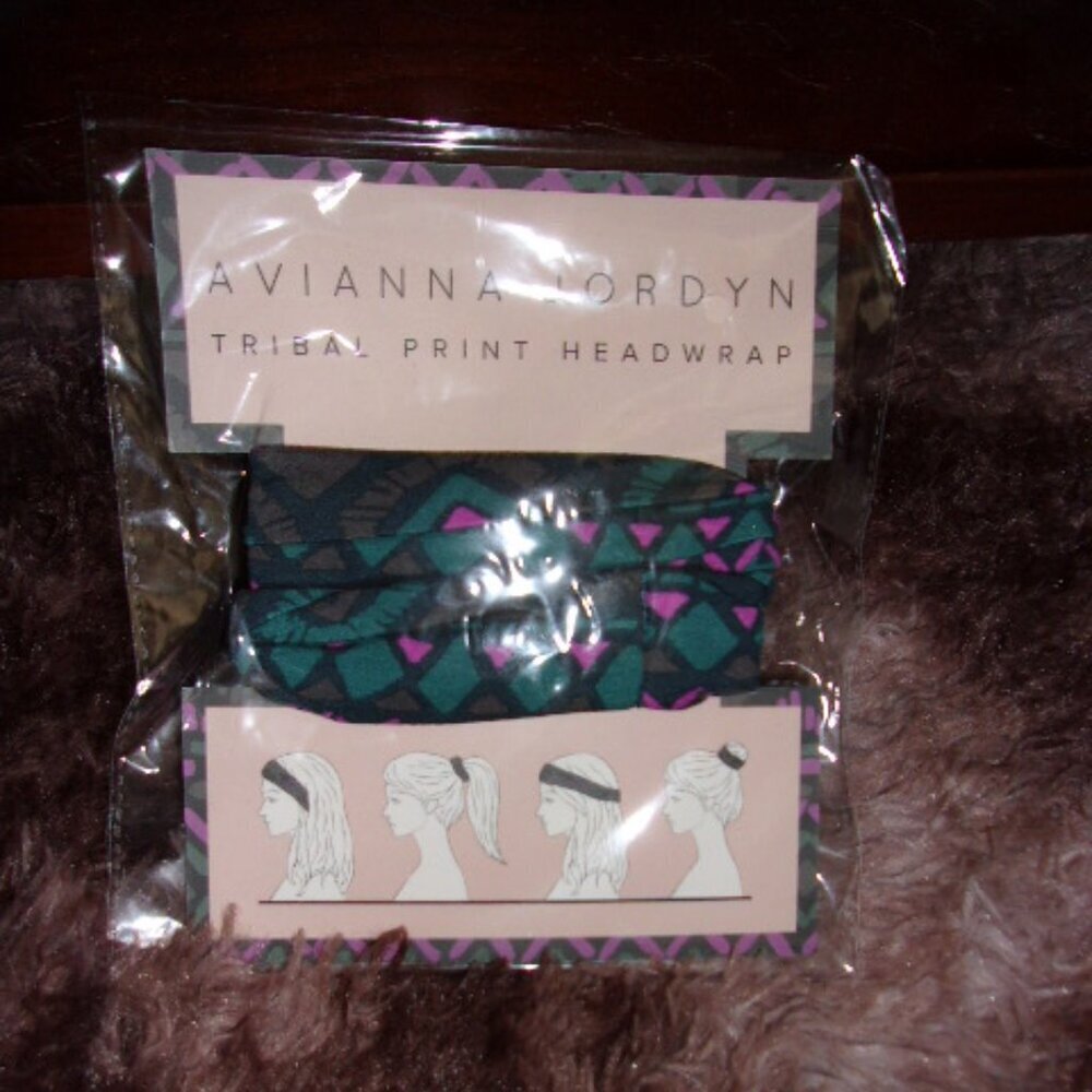 New Avianna Jordyn Tribal Print Headwrap